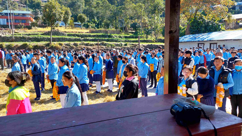 Gudel School assembly